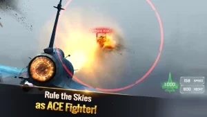 دانلود تیز بال مود شده ⟦هک شده بی نهایت✔️⟧ Ace Fighter 2.747 با لینک مستقیم