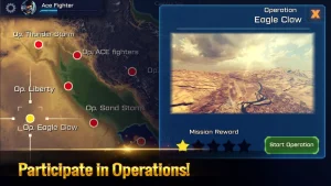 دانلود تیز بال مود شده ⟦هک شده بی نهایت✔️⟧ Ace Fighter 2.747 با لینک مستقیم