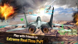 دانلود تیز بال مود شده ⟦هک شده بی نهایت✔️⟧ Ace Fighter 2.747 با لینک مستقیم