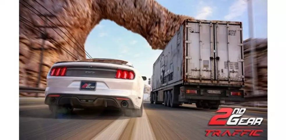 دانلود بازی دنده دو ترافیک مود پول بی نهایت 2nd Gear Traffic Mod