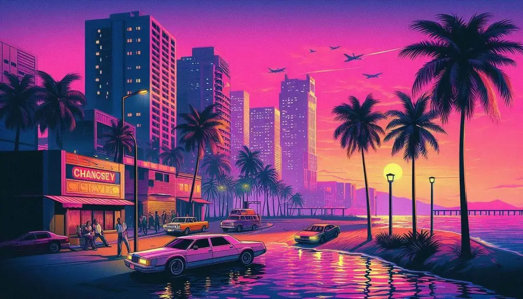 دانلود بازی جی تی ای وایس سیتی برای اندروید + مود (GTA Vice City)